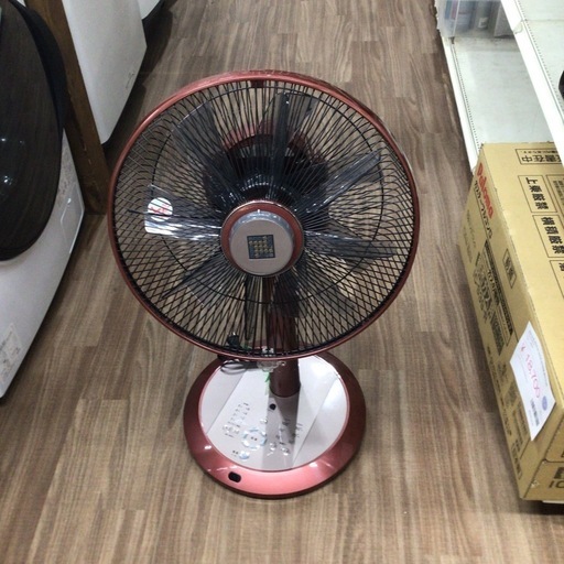 ユーイング DCリビング扇風機 リモコン付き 可変制翼 UF-DTS30H 2015年製