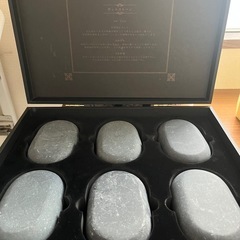 お得！ホットストーン 玄武岩 6個セット ストーンセラピー の画像