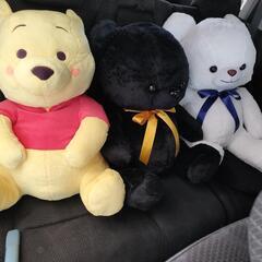 新品ぬいぐるみ、１つ５００円です。