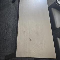 [ニトリ]ダークブラウンのセンターテーブルの画像