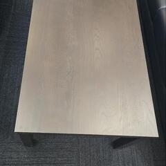 [ニトリ]ダークブラウンのセンターテーブルの画像
