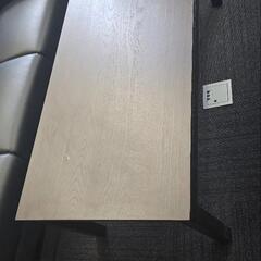 [ニトリ]ダークブラウンのセンターテーブルの画像