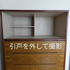 受付中！ たんす 箪笥 チェスト 幅87cm×高さ174cmの画像