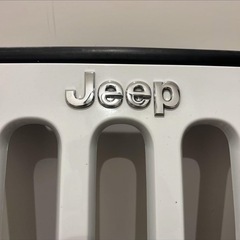 売り切りたいためお値引き対応します。Jeep フロントグリル ホワイトの画像