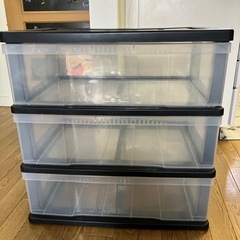 3段衣装ケース