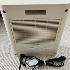 お話中 無印良品 セラミックファンヒーターの画像