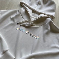 FIVE STAR ホワイトロゴパーカーXXLの画像