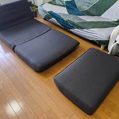 折り畳み　ソファーベッドの画像