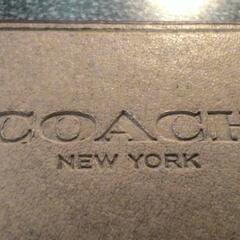 COACH　レザーチャームの画像