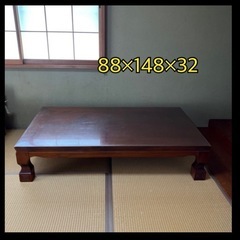 和風　座卓　ローテーブルの画像