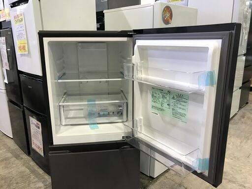 KH 新品 2ドア冷蔵庫 アクア AQR-14P(DS) 2024年 アウトレット