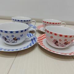 ティーセット　4客