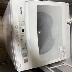 洗濯機　早期引取り希望