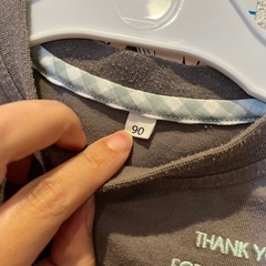 長袖Tシャツ半袖Tシャツ90サイズの画像