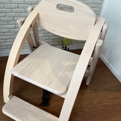 アーチ 木製ローチェアII  キッズチェア