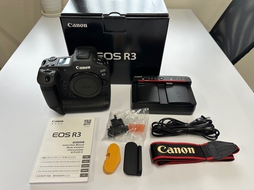 フルサイズ
一眼レフカメラcanon eos r3 中古