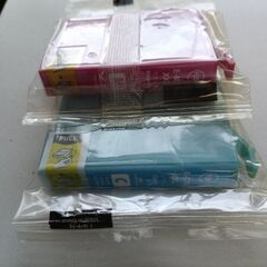 期限切れ：epson互換インクカートリッジ（IC76）シアン・マ...