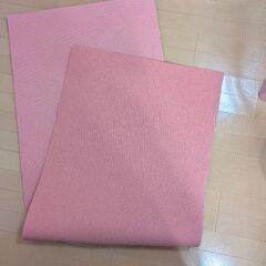 値下げ！ヨガ マット ピンク サイズ大きめ クッション厚め しっかりめの画像