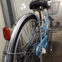 内装３段変速付き中古自転車大特価、春日井市お届け無料、愛知県防犯登録サービスの画像
