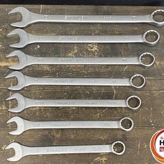 【引き取り限定】【中古品】STANLEY スタンレー 85-990 コンビレンチセット 14本＋専用ポーチ付　3/8", 7/16", 1/2", 9/16", 5/8", 11/16", 3/4", 13/16", 7/8", 15/16", 1", 1-1/16", 1-1/8", 1-1/4"の画像