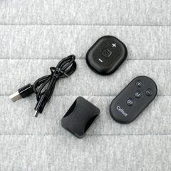 動作品 Calfoot マット型EMS CL-CCF10 サクラ 足裏 太もも 充電式 リモコン・取説・収納ポーチ付属 札幌市 清田区 平岡の画像