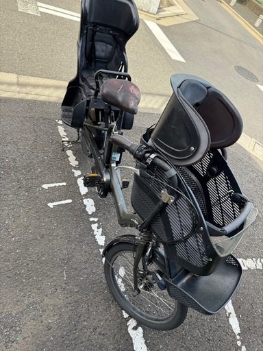 【取引中】電動自転車チャイルドシート付き