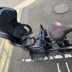 【取引中】電動自転車チャイルドシート付きの画像