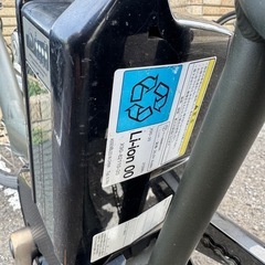 【取引中】電動自転車チャイルドシート付きの画像