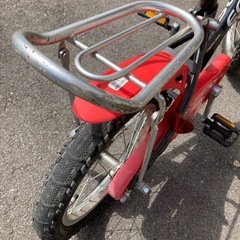 『商談中』ブリヂストン 子供自転車14インチ赤の画像