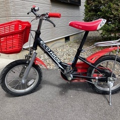 ブリヂストン　子供自転車14インチ赤