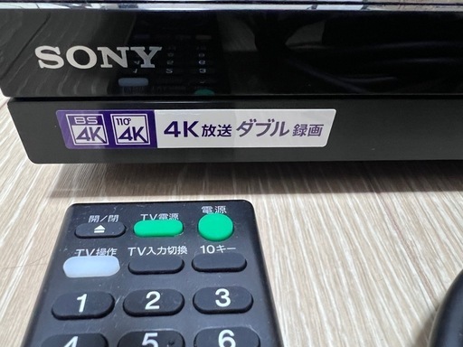 ブルーレイレコーダー　4K