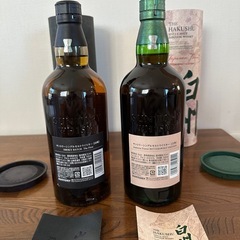 サントリー山崎スモーキーバッチ、白州ジャパニーズフォレスト2本組
の画像