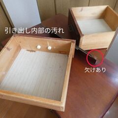 ドレッサー 姿見 鏡台 収納付き椅子付属の画像