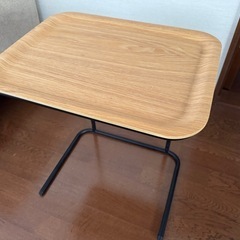 無印良品スチールトレースタンド＋木製トレー
