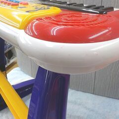 キッズキーボード マイク・イス付き 子供楽器 トイローヤル 3歳～ おもちゃ 玩具 西岡店の画像