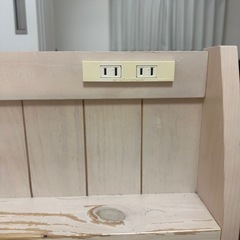 【ニトリ】セミダブルベッドフレーム
の画像