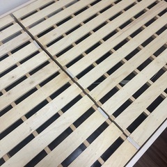 【ニトリ】セミダブルベッドフレーム
の画像