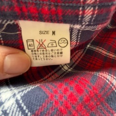 リーバイスのチェックシャツの画像
