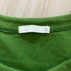 GU 半袖　スウェット　グリーン　古着　の画像