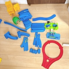 【商談中
】プラレール　レールセット（おまけつき）