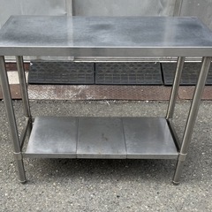 業務用 スノコ付き コンロ台 作業台 調理台 950×450×8...