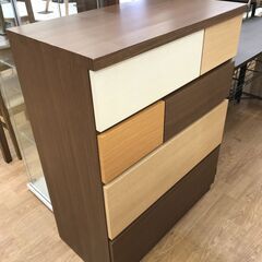 ★ジモティ割あり★ ニトリ チェスト  H104×W80×D42...