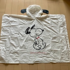 訳あり！　USJ  SNOOPY レインポンチョ　小の画像
