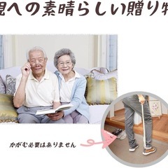 【新品】ロング 靴ベラ シューホーン ステンレス製 金属製 シルバー 父の日 妊婦の画像