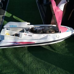 ヤマハウェーブランナーＷＲ６５０，1991年式、書類ない、部品取り、エンジン掛かります、ジェット部分訳あり、配達は可能。の画像