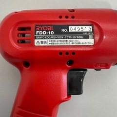 RYOBI ドライバードリルの画像