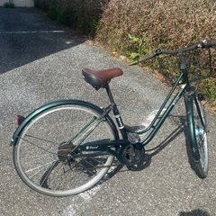 [埼玉県熊谷市受け渡し]マルイシ 27インチ シティサイクル 6段変速 すぐ乗れます！の画像