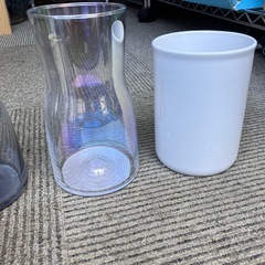 無料　ガラス花瓶の画像
