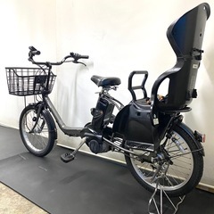 1年保証 送料無料　パナソニック　ギュット　20インチ　電動アシスト自転車　灰色　g507の画像