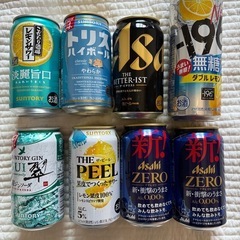 アルコール、ノンアル　計8本